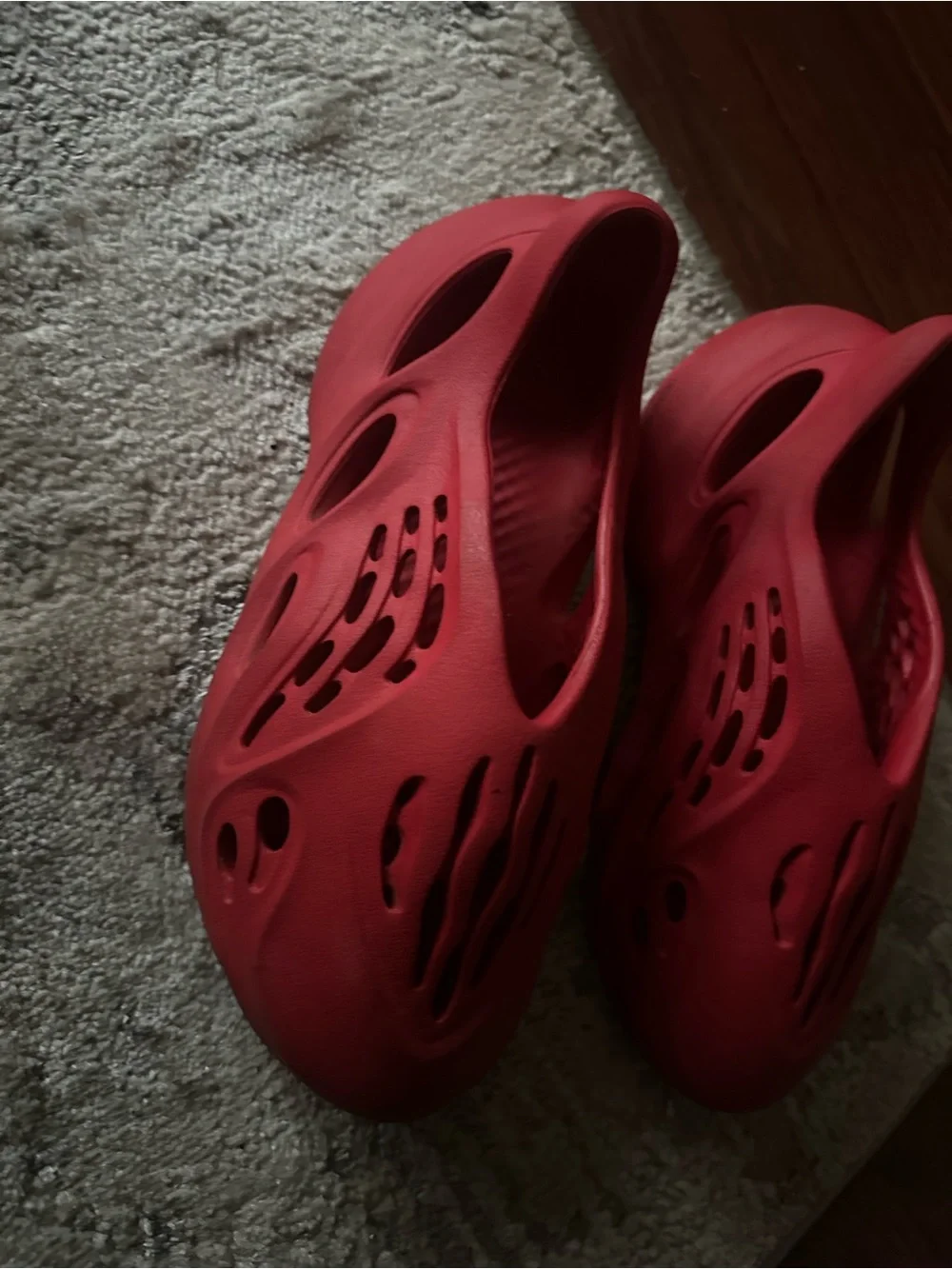 Yeezy Foam Runner Red Slip-On Shoes
